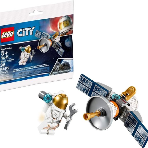 LEGO PolyBag Minifigure Set 30365 - Astronaut with Space Satellite 36 pcs - Picture 7 of 7